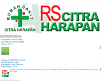 Tablet Screenshot of citraharapan.com